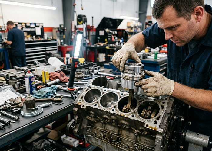 Bentley Piston & Segman Değişimi