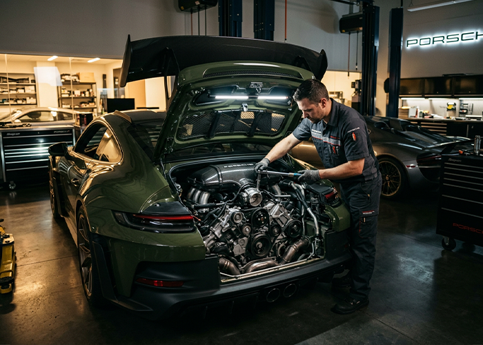 Porsche Motor Servisi