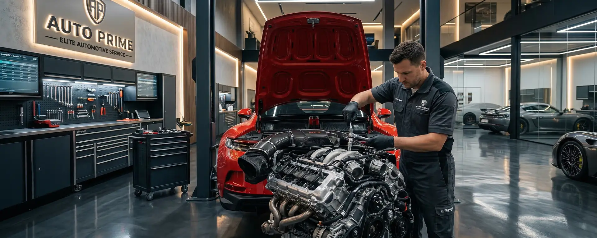 Porsche Motor Servisi