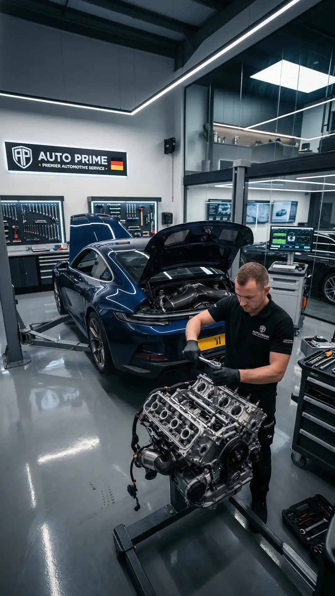 Porsche Motor Servisi